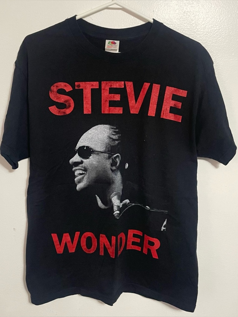 Vintage Stevie Wonder Concert Tour T-Shirt
